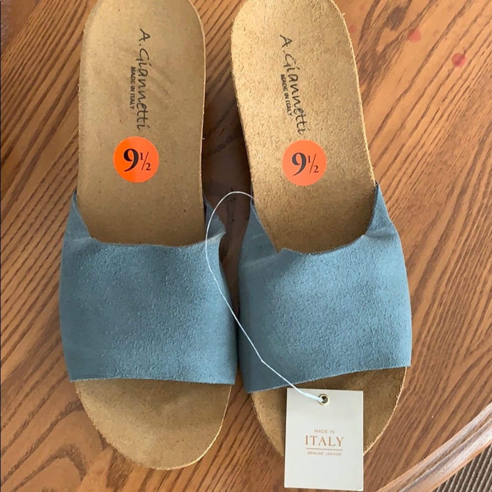 Italian stacked heel